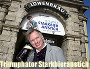 Starkbierzeit 2017 im Löwenbräukeller vom 10.02.-08.04.2017. Auftakt mit Christian Springer Starkbieranstich 2017 am 08.02.2017 (©Foto: Ingrid Grossmann)